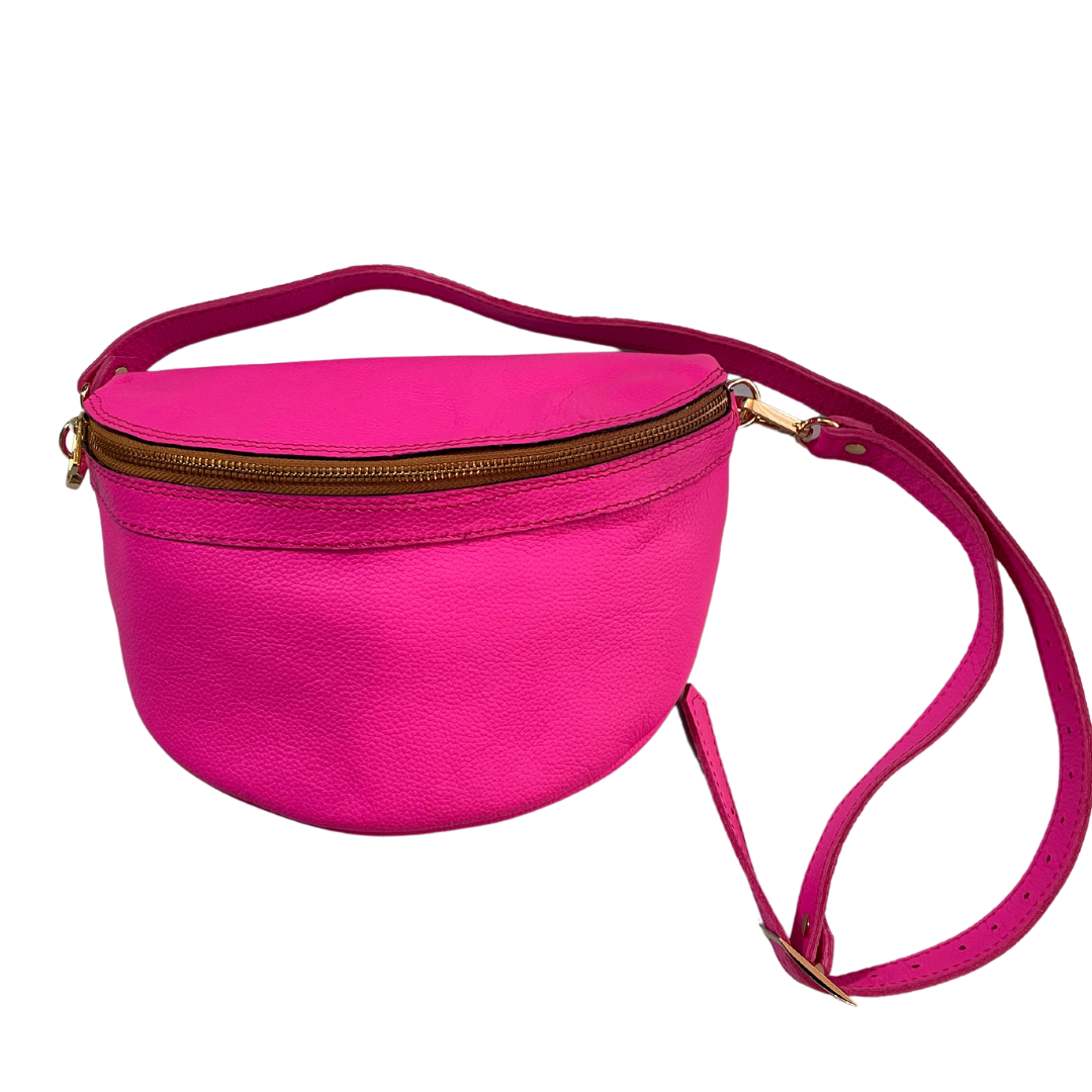 Bandolera Claudia en Fucsia