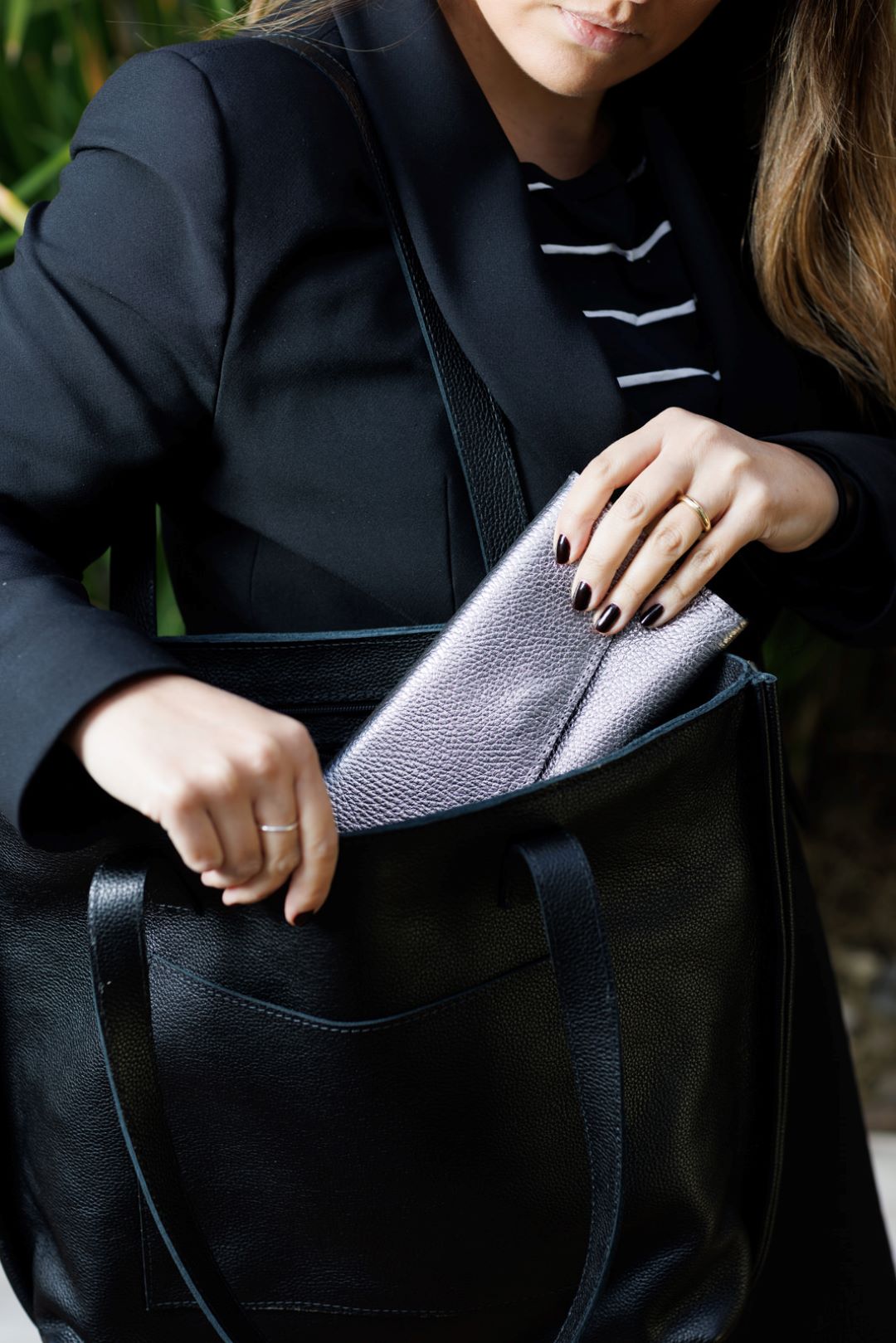 Cartera Florencia en Negro