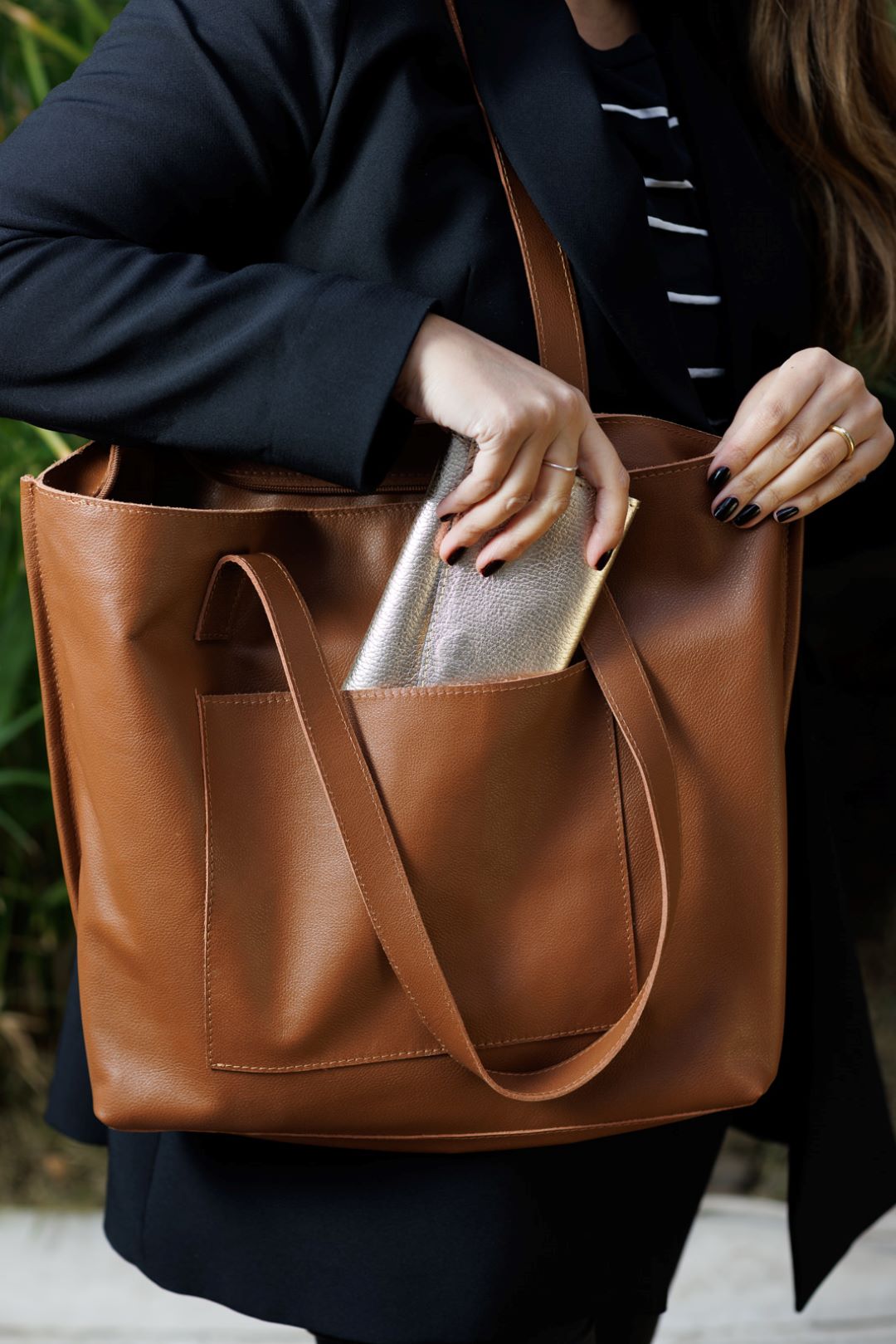 Cartera Florencia en Café