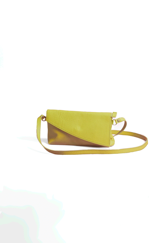 Cartera Gracia en Verde Limón